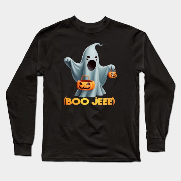 Boo Jee Long Sleeve T-Shirt by ArtfulDesign